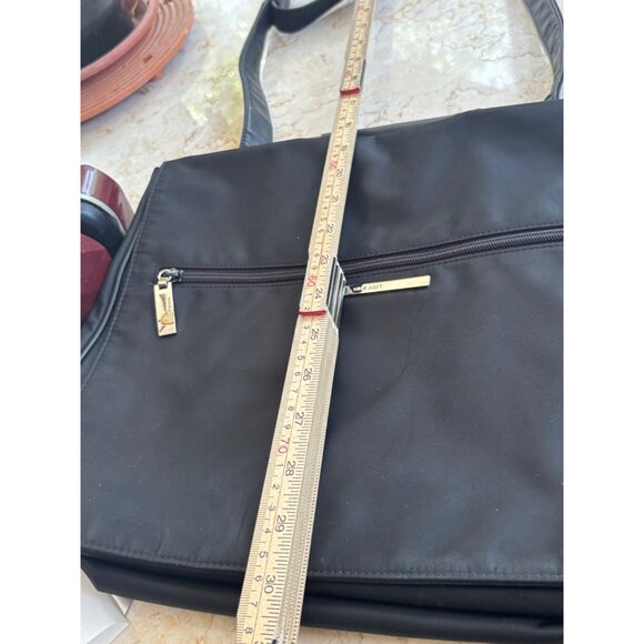 NINE West Black Business Tote Bag Laptop Case - Picture 11 of 16